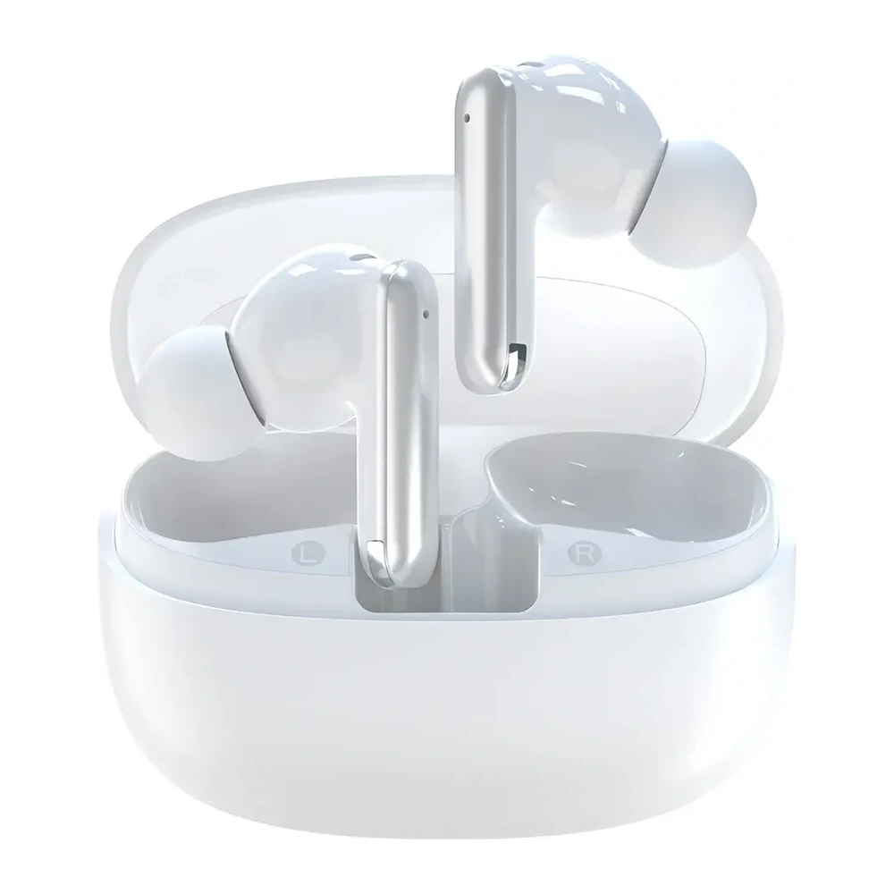 Bezprzewodowe słuchawki dokanałowe Dudao U21 TWS ANC ENC Bluetooth 5.4 białe