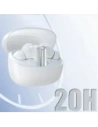 Bezprzewodowe słuchawki dokanałowe Dudao U21 TWS ANC ENC Bluetooth 5.4 białe