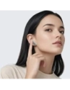Bezprzewodowe słuchawki dokanałowe Dudao U21 TWS ANC ENC Bluetooth 5.4 białe