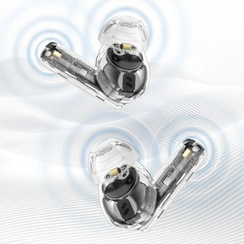 Bezprzewodowe słuchawki dokanałowe Dudao U21 TWS ANC ENC Bluetooth 5.4 czarne