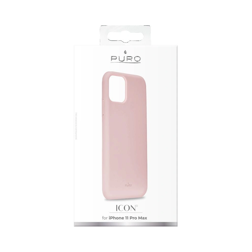 Etui PURO ICON Cover Apple iPhone 11 Pro Max (piaskowy róż)