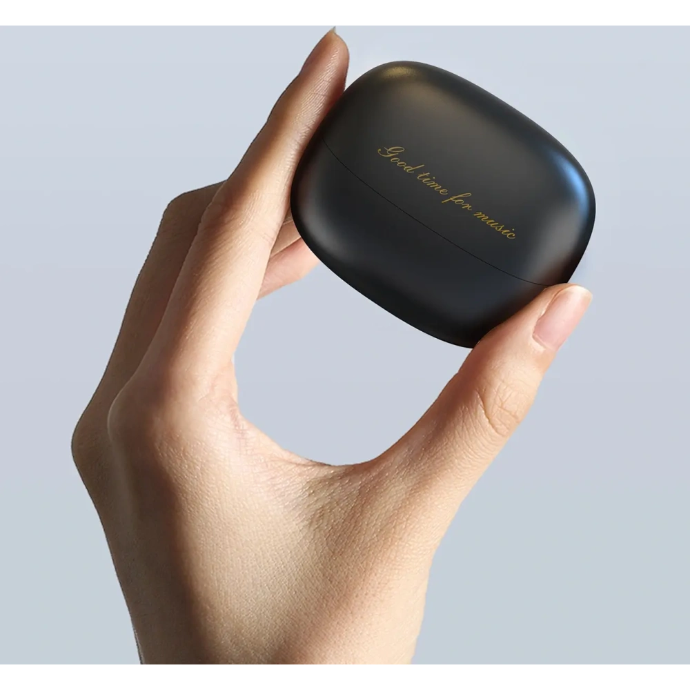 Bezprzewodowe słuchawki dokanałowe Dudao U21 TWS ANC ENC Bluetooth 5.4 czarne