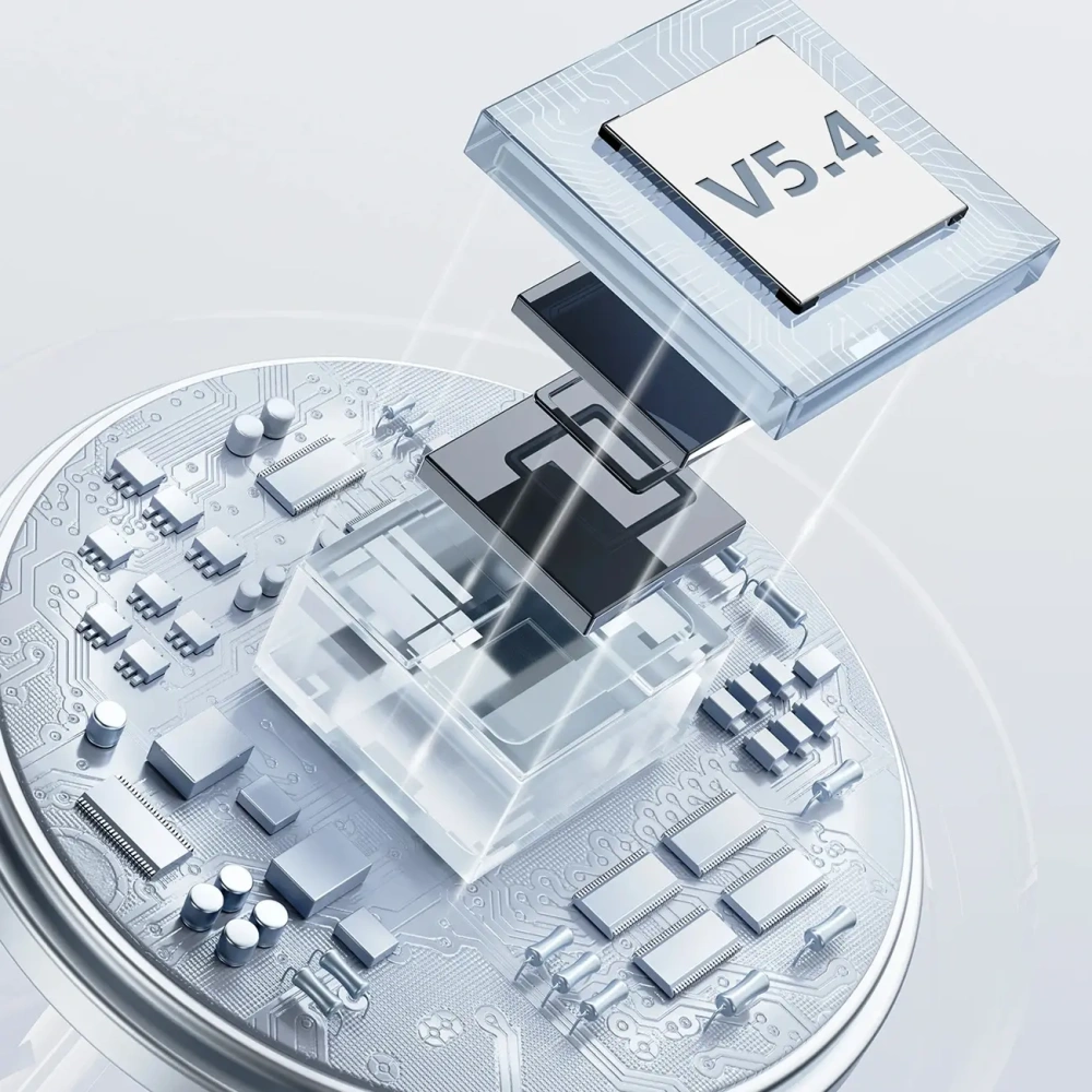 Bezprzewodowe słuchawki dokanałowe Dudao U21 TWS ANC ENC Bluetooth 5.4 czarne