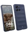 Pancerne etui Bizon Case Tur do Motorola Moto G86 Power 5G granatowe
