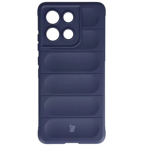 Pancerne etui Bizon Case Tur do Motorola Moto G86 Power 5G granatowe