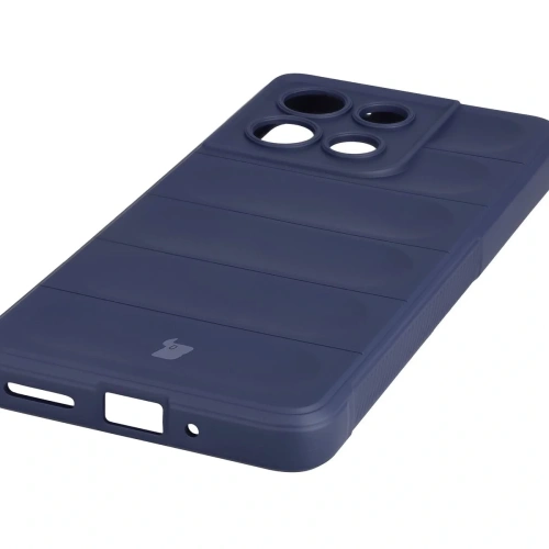 Pancerne etui Bizon Case Tur do Motorola Moto G86 Power 5G granatowe