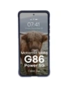 Pancerne etui Bizon Case Tur do Motorola Moto G86 Power 5G granatowe