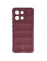 Pancerne etui Bizon Case Tur do Motorola Moto G86 Power 5G burgundowe