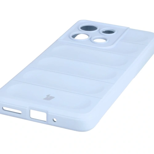 Pancerne etui Bizon Case Tur do Motorola Moto G86 Power 5G jasnoniebieskie