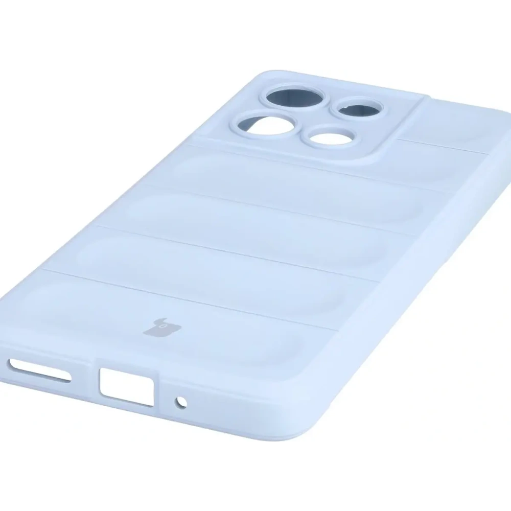 Pancerne etui Bizon Case Tur do Motorola Moto G86 Power 5G jasnoniebieskie