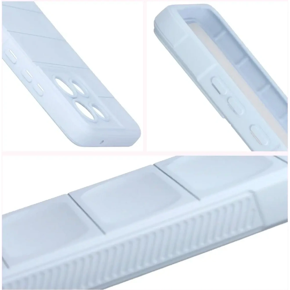 Pancerne etui Bizon Case Tur do Motorola Moto G86 Power 5G jasnoniebieskie