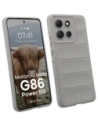 Pancerne etui Bizon Case Tur do Motorola Moto G86 Power 5G jasnoszare