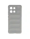 Pancerne etui Bizon Case Tur do Motorola Moto G86 Power 5G jasnoszare
