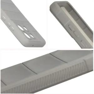 Pancerne etui Bizon Case Tur do Motorola Moto G86 Power 5G jasnoszare