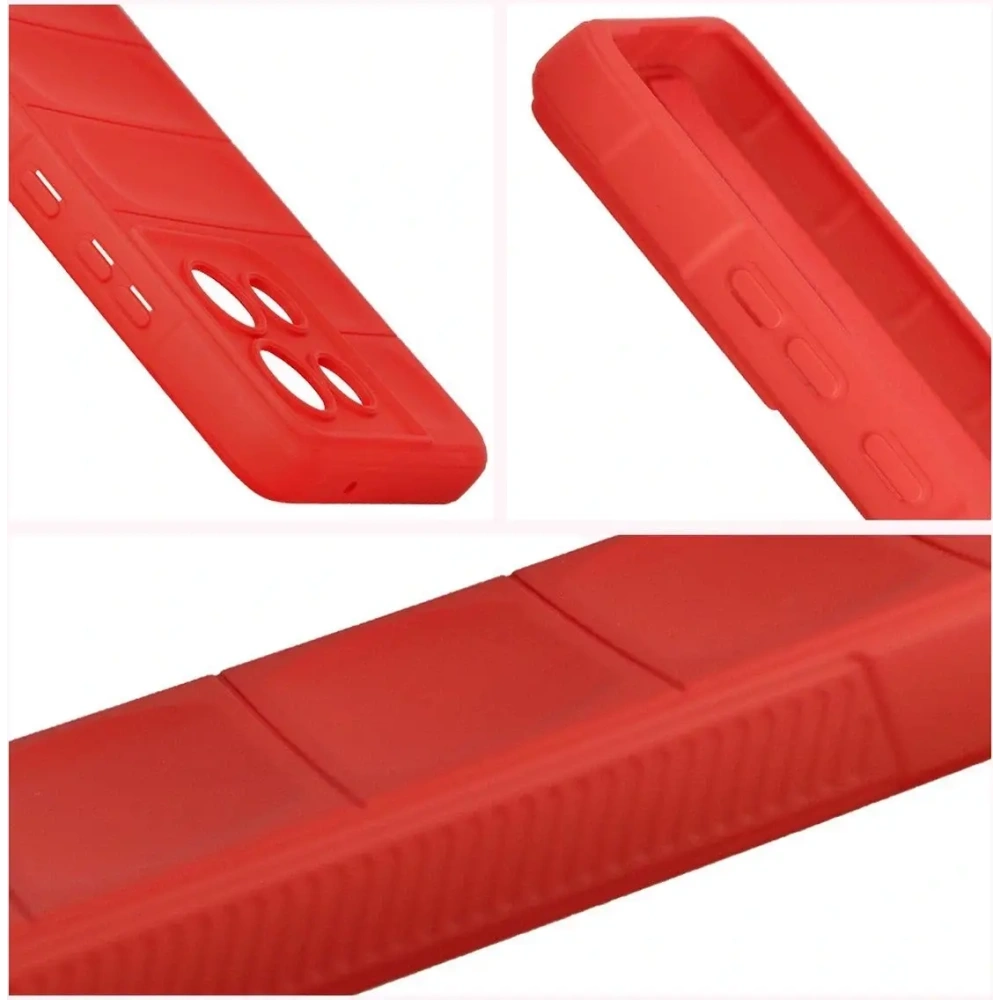 Pancerne etui Bizon Case Tur do Motorola Moto G86 Power 5G czerwone