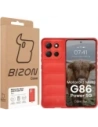 Pancerne etui Bizon Case Tur do Motorola Moto G86 Power 5G czerwone
