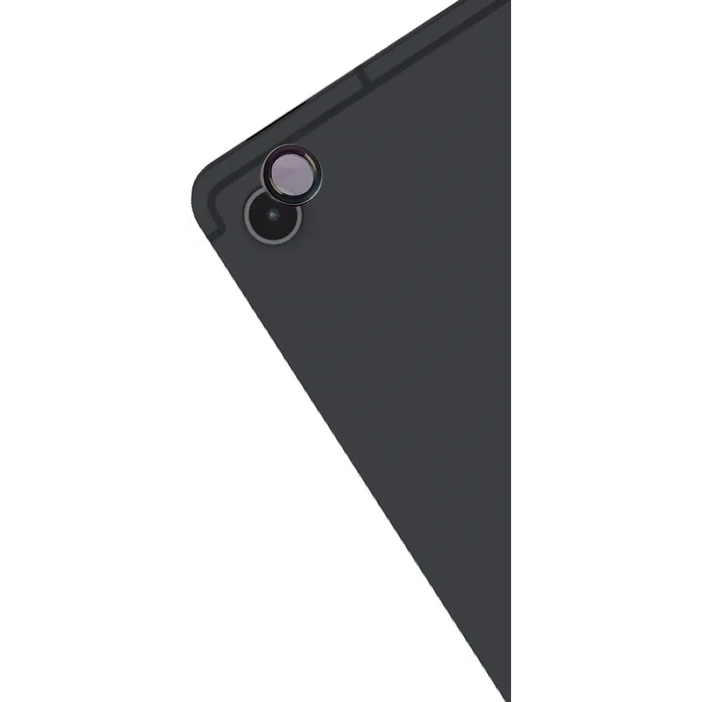 Szkło na aparat Bizon Glass Tab Snap Lens do Samsung Galaxy Tab S10 Lite czarna ramka