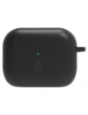 Silikonowe etui z karabińczykiem Bizon Case Headphone Silicone do AirPods Pro 3 czarne