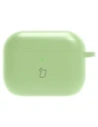 Silikonowe etui z karabińczykiem Bizon Case Headphone Silicone do AirPods Pro 3 jasnozielone