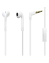 Sluchátka s plochým kabelem PURO ICON Stereo Earphones s mikrofonem a ovladačem (Bílá)