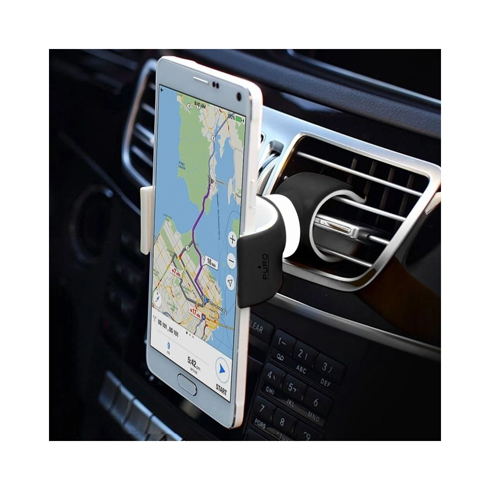 Uniwersalny uchwyt samochodowy/rowerowy PURO White 360-degree Universal Holder (Biały)