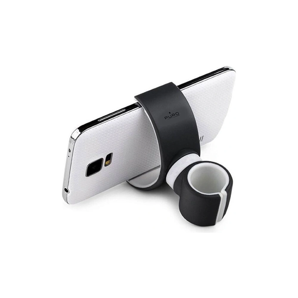 Uniwersalny uchwyt samochodowy/rowerowy PURO White 360-degree Universal Holder (Czarny)
