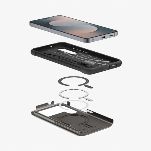 Etui Spigen Slim Armor Mag MagSafe do Samsung Galaxy S25 FE Gunmetal