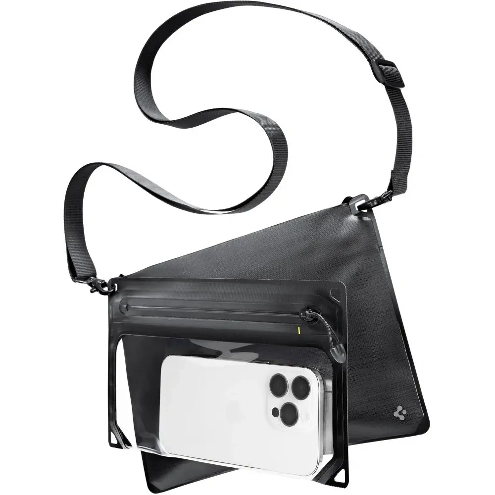 Etui Spigen A640 Universal Waterproof Case Crossbag Black