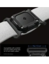 Etui Spigen Tough Armor do Apple AirTag 1 / 2 Pet Collar Black