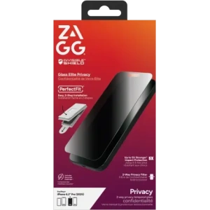 Szkło prywatyzujące ZAGG Invisibleshield Glass Elite Privacy do Apple iPhone 17 Pro
