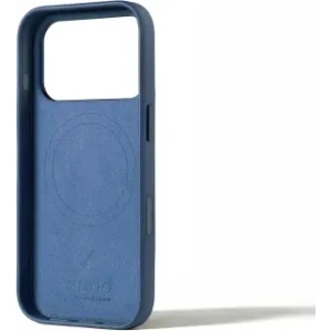 Etui Mujjo Leather Case do Apple iPhone 17 Pro MagSafe (monaco blue)