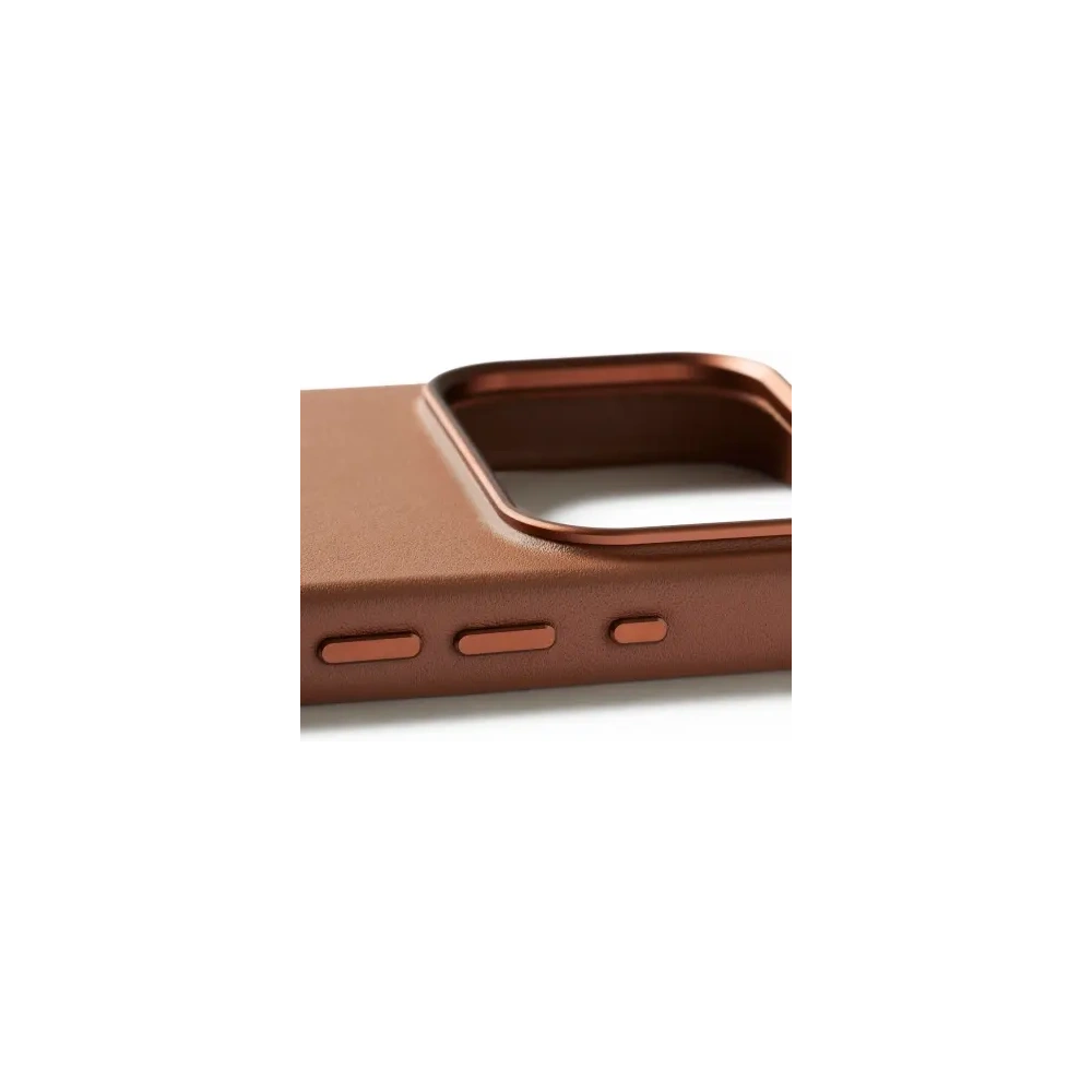 Etui Mujjo Leather Case do Apple iPhone 17 Pro MagSafe (tan)