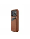 Etui Mujjo Wallet Leather Case do Apple iPhone 17 Pro MagSafe (tan)