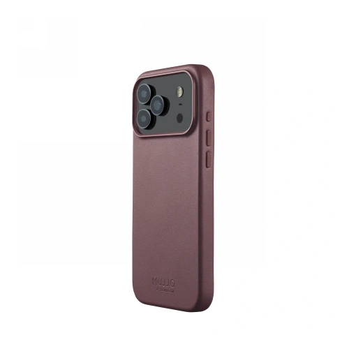 Etui Mujjo Leather Case do Apple iPhone 17 Pro Max MagSafe (bronze red)