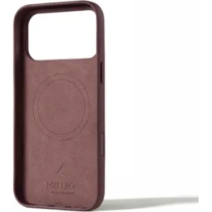 Etui Mujjo Leather Case do Apple iPhone 17 Pro Max MagSafe (bronze red)