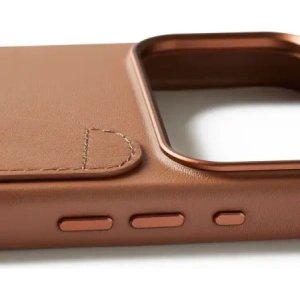 Etui Mujjo Wallet Leather Case do Apple iPhone 17 Pro Max MagSafe (tan)