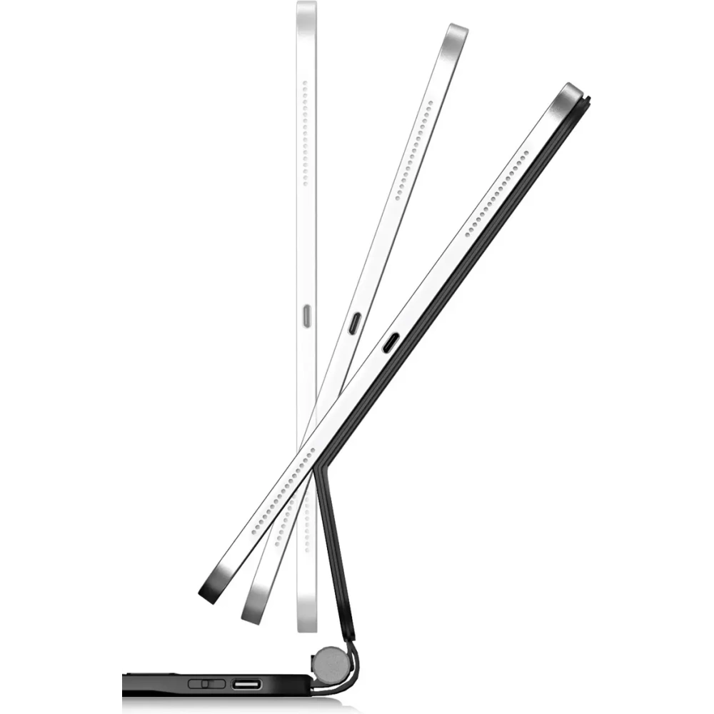 Etui Dux Ducis Keyboard (MK Series) z klawiaturą Bluetooth do Apple iPad Pro 11" 2024 czarna