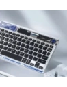Klawiatura Dux Ducis Keyboard (CK Series) bezprzewodowa do laptopa / tabletu / telefonu przezroczysta