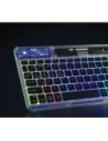 Klawiatura Dux Ducis Keyboard (CK Series) bezprzewodowa do laptopa / tabletu / telefonu przezroczysta