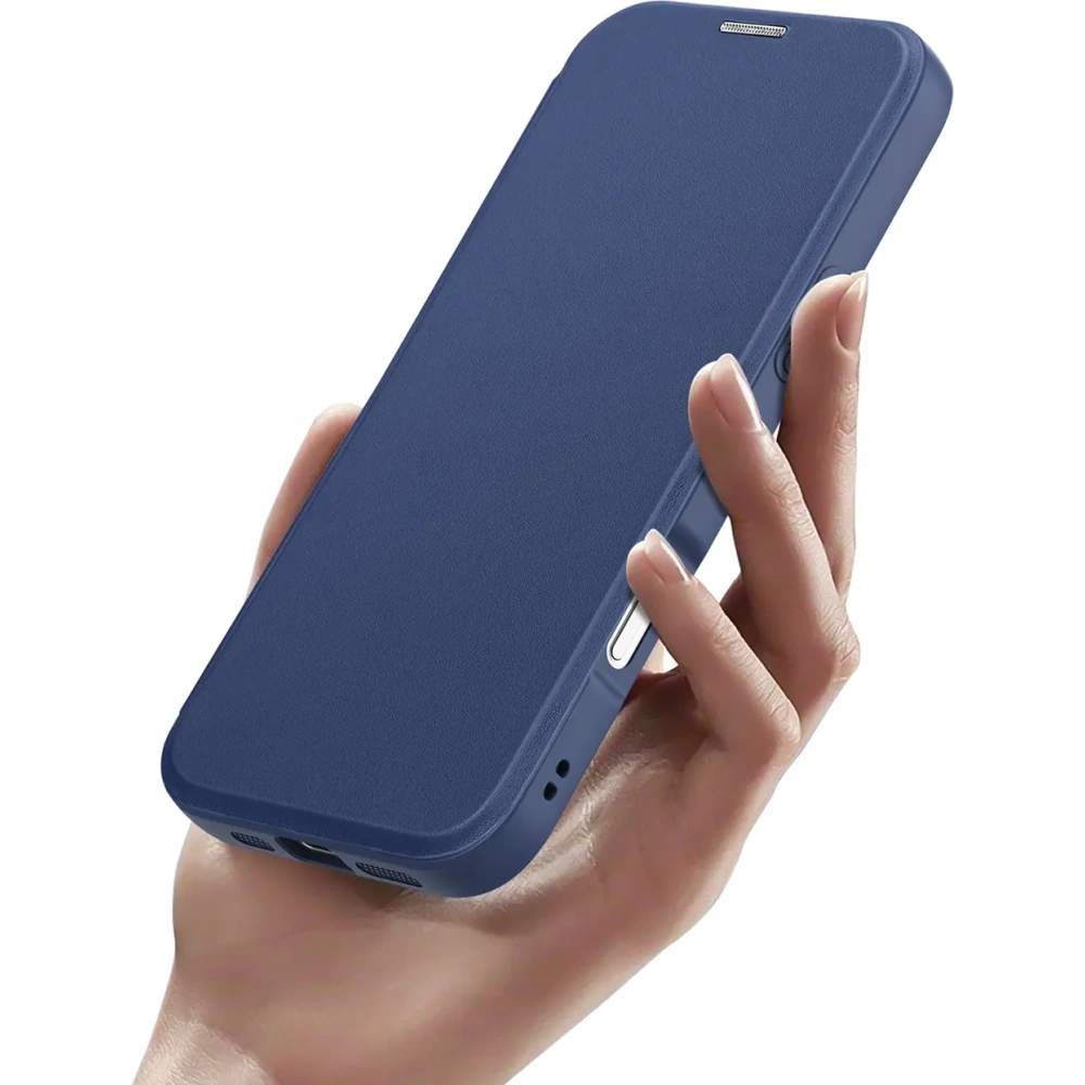 Etui z klapką Dux Ducis Skin X Pro do Apple iPhone 17 Pro MagSafe niebieskie