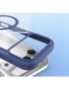 Etui z klapką Dux Ducis Skin X Pro do Apple iPhone 17 Pro MagSafe niebieskie