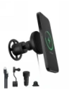 Uchwyt samochodowy do kratki Mophie Snap+ Wireless Vent Mount z bezprzewodowym ładowaniem 15W