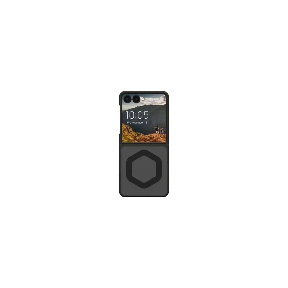 Etui UAG Urban Armor Gear Mouve do Samsung Galaxy Flip 7 z wbudowanym modułem magnetycznym (ash)