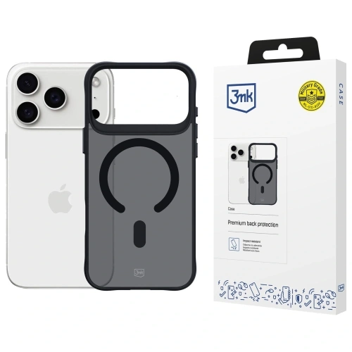 Etui 3MK Smoke MagCase do Apple iPhone 17 Pro