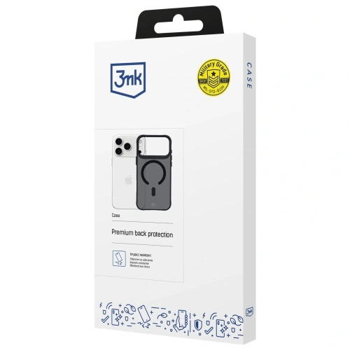 Etui 3MK Smoke MagCase do Apple iPhone 17 Pro