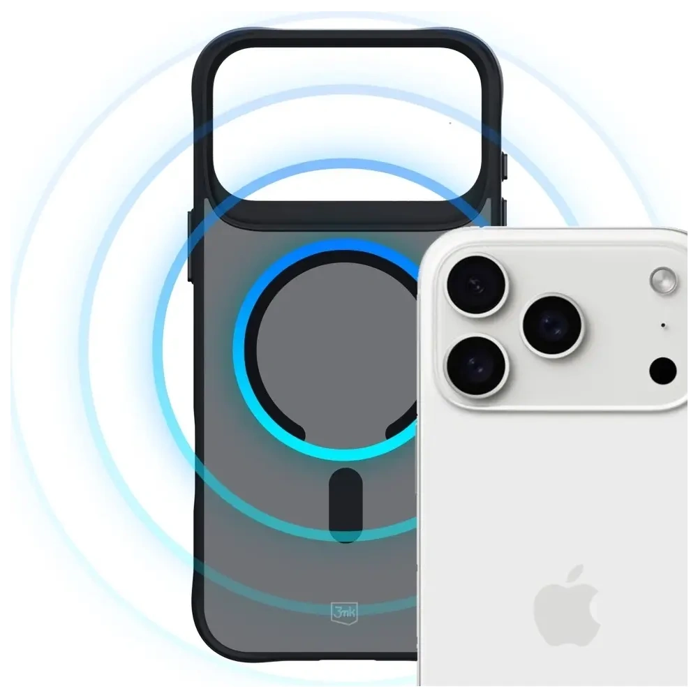Etui 3MK Smoke MagCase do Apple iPhone 17 Pro Max