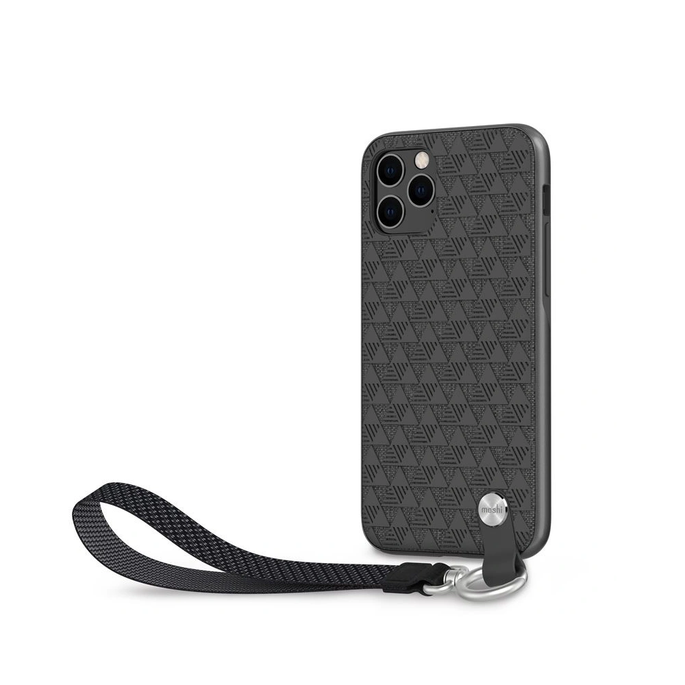 Etui Moshi Altra z odpinaną smyczką Apple iPhone 11 Pro (system SnapTo) (Shadow Black)