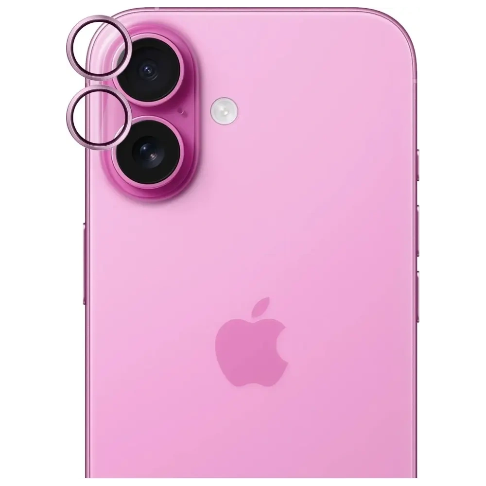 Ochrona na obiektyw aparatu 3MK HARDY Lens Protection Pro do Apple iPhone 17 fioletowy