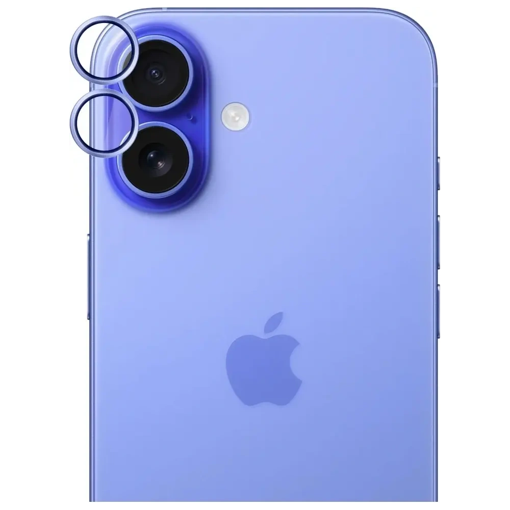 Ochrona na obiektyw aparatu 3MK HARDY Lens Protection Pro do Apple iPhone 17 niebieski