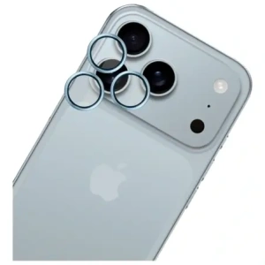 Ochrona na obiektyw aparatu 3MK HARDY Lens Protection Pro do Apple iPhone 17 Pro / 17 Pro Max niebieski